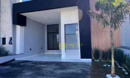 Casa nova de condomínio com 3 quartos, sendo 1 suíte à venda, 110 m² por r$ 670.000 - condomínio residencial villaggio ipanema i - sorocaba/sp
