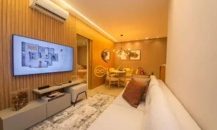 Apartamento Lançamento com 2 Quartos, sendo 1 Suíte à venda, 72 m² por R$ 485.518 - Condomínio Parque dos Ingleses - Sorocaba/SP