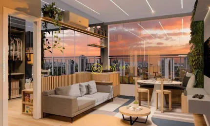 Apartamento Lançamento com 2 Quartos, sendo 1 Suíte à venda, 53 m² por R$ 348.344 - Condomínio IPA CLub - Centro - Sorocaba/SP