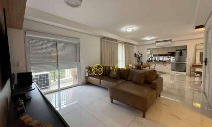 Apartamento Semi-Mobiliado com 3 Quartos, todos Suítes à venda, 166 m² por R$ 2.250.000 - Condomínio Tom Jobim - Jardim América - Sorocaba/SP