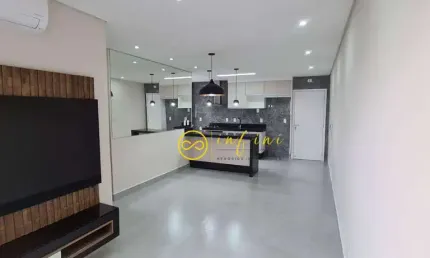 Apartamento com 3 Quartos, sendo 1 Suíte para alugar, 88 m² por R$ 3.500/mês - Condomínio Glass Campolim - Jardim Emília - Sorocaba/SP