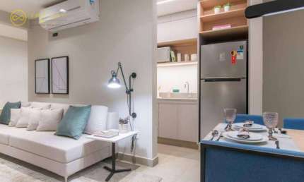 Apartamento Studio Lançamento com 1 quarto à venda, 46 m² por R$ 341.000- Condomínio Vale Verde - Jardim Guarujá,  Sorocaba/SP