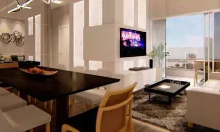 Apartamento Lançamento com 3 Quartos, sendo 1 Suíte à venda, 91 m² por R$ 828.134- Condomínio Petra Living - Parque Campolim, Sorocaba/SP