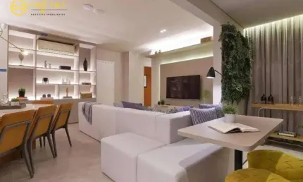 Apartamento Lançamento com 3 Quartos, sendo 1 Suíte à venda, 97 m² por R$973.000 - Condomínio Saint Rémy - Parque Campolim - Sorocaba/SP