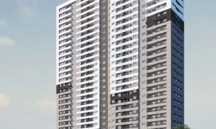 Apartamento de 55 m² com 2 dormitórios sendo 1 suíte  com vaga de carro