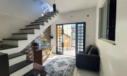Casa Geminada com 3 quartos à venda em Ribeirão Das Neves