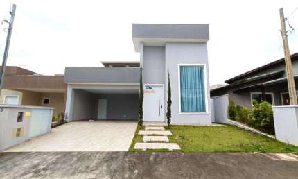 Imperdível Casa em Condomínio de Luxo em Vargem Grande Paulista-SP! 3 Quartos, 3 Suítes, 3 Salas, 3 Banheiros, 4 Vagas, 240m²!