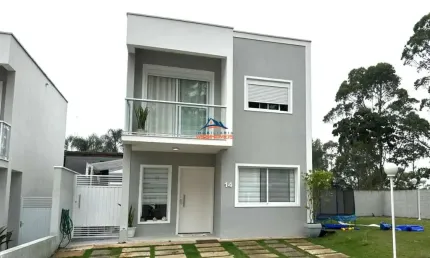 Casa em condomínio fechado com 3 quartos à venda na estrada recanto jandaia, 404, jardim europa, vargem grande paulista, 110 m2 por r$ 590.000