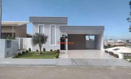 Casa de alto padrão à venda em condomínio de Vargem Grande Paulista-SP, 3 quartos, 1 suíte, 2 salas, 4 banheiros, 4 vagas, 221m².