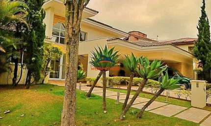 Casa em condomínio fechado com 4 quartos à venda na Alameda dos Pequibás, 100, Morada dos Pinheiros (Aldeia da Serra), Santana de Parnaíba por R$ 4.452.000