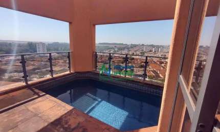 Apartamento Cobertura Duplex com Piscina - Bairro Alemães - Piracicaba - AP0571.