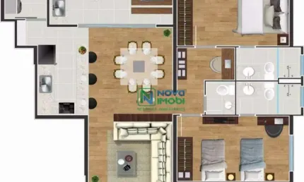 Apartamento Residencial à venda, São Judas, Piracicaba - AP0873.