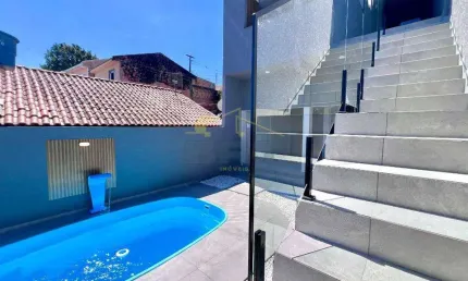 Casa à venda em fazenda rio grande, iguaçu, com 3 quartos, com 134 m²