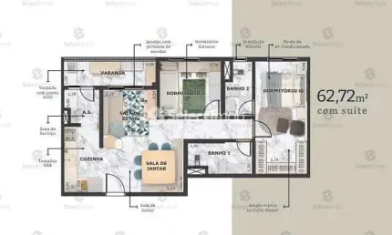 Apartamento com 2 quartos à venda na Rua Princesa Isabel, --, Vila Guiomar, Santo André