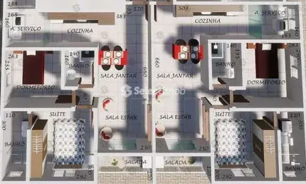 Apartamento NA PLANTA à venda, Jardim Anchieta, Mauá, SP