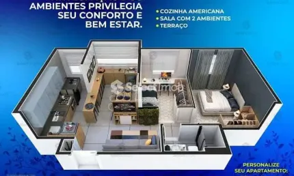 Apartamento NA PLANTA à venda, Casa Branca, Santo André, SP