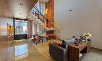 Imperdível! Casa de luxo em condomínio à venda em Nova Odessa-SP, Engenho Velho, 3 quartos, 3 suítes, 2 salas, 4 banheiros, 4 vagas, 275m².
