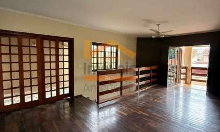 Casa para locação em Americana-SP, bairro Cidade Jardim II: 4 quartos, 3 salas, 3 banheiros, 4 vagas de garagem, 290m².