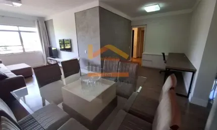 Apartamento para locação no Jardim Santana, Americana-SP: 3 quartos, 1 suíte, 1 sala, 2 vagas, 80m² de área. Confira já!