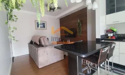 Imperdível oportunidade: Apartamento à venda em Americana-SP, Parque Universitário, 3 quartos, 2 salas, 1 banheiro, 1 vaga, 68m².