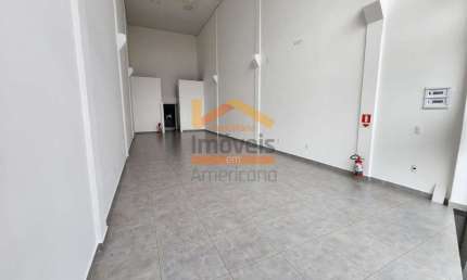 Sala comercial para locação em Americana-SP, Jardim Terramérica I: 1 sala, 2 banheiros, 2 vagas, 90m². Venha conferir!