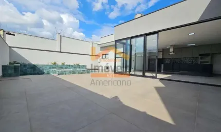 Imóvel de luxo no loteamento residencial jardim villagio: casa de 3 quartos com 3 suítes, 2 salas e 280m² em americana-sp.