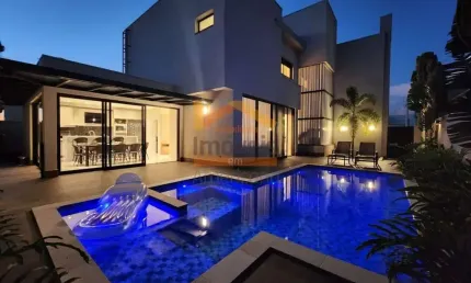 Casa de luxo à venda em condomínio exclusivo de Americana-SP: 4 quartos, 4 suítes, 3 salas, 4 banheiros, 6 vagas, 330m².