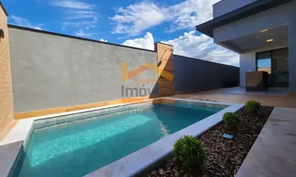 Casa de alto padrão em condomínio à venda em Nova Odessa-SP, bairro Engenho Velho: 3 quartos, 1 suíte, 3 salas, 3 banheiros, 4 vagas, 185m².