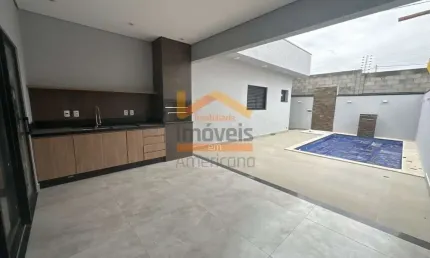 Imperdível: Casa de Luxo em Condomínio no Jardim Recanto das Águas, Nova Odessa-SP - 3 quartos, 1 suíte, 3 salas, 2 banheiros, 4 vagas de garagem, 188m² de área.