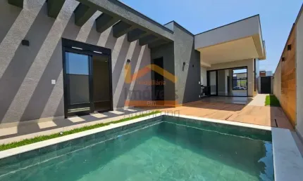 Casa em Condomínio de Alto Padrão em Nova Odessa-SP, Bairro Engenho Velho: 3 Quartos, 1 Suíte, 2 Salas, 3 Banheiros, 4 Vagas e 185m²!