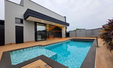 Oportunidade única: Casa de alto padrão em condomínio no Jardim Pau Brasil, Americana-SP. 3 quartos, 3 suítes, 1 sala, 4 banheiros, 239m².