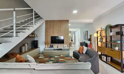 Imperdível oportunidade: casa à venda em americana-sp, vila santa maria! 3 quartos, 1 suíte, 3 salas, 3 banheiros, 4 vagas, 181m².