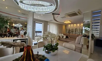 Apartamento de Luxo no Centro de Americana-SP: 3 Quartos, 3 Suítes, 4 Banheiros, 4 Vagas de Garagem e 421m² de Área. Venha Conhecer!