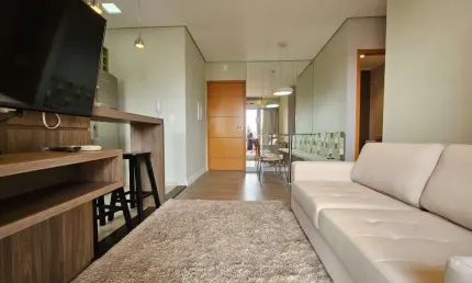 Apartamento à venda em Americana-SP - Jardim Jacyra: 2 quartos, 1 sala, 2 banheiros, 1 vaga de garagem - 59,00 m² de área.