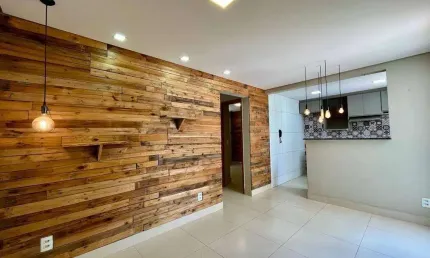 Apartamento à venda em americana-sp, jardim terramérica iii: 2 quartos, sala, banheiro, garagem, 45m². venha conferir!
