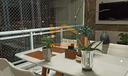 Apartamento de luxo com 3 suites e 2 salas no jardim são paulo, americana-sp: 121m² e 2 vagas de garagem! venha conferir!