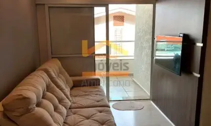 Apartamento à venda em Americana-SP, Parque Novo Mundo: 2 quartos, 2 salas, 1 banheiro, 2 vagas de garagem, 78m². Venha conferir!