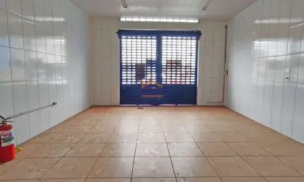 Salão comercial para locação na Vila Jones em Americana