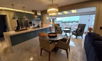 Apartamento de luxo à venda em americana-sp no parque residencial nardini: 3 quartos, 3 suítes, 3 salas, 5 banheiros, 3 vagas de garagem, 153,00 m². venha conhecer!