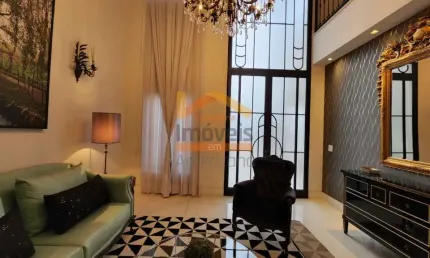 Casa de alto padrão em condomínio de luxo em americana-sp, com 3 quartos e 362 m² de área.