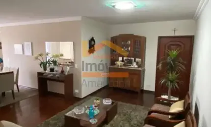 Imperdível oportunidade! Apartamento à venda em Americana-SP, Vila Santa Catarina, 3 quartos, 1 suíte, 2 salas, 4 banheiros, 2 vagas, 160m²