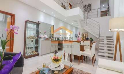 Imóvel de Luxo à Venda em Americana-SP: Casa com 6 Quartos, 4 Suítes e 476m² na Vila San Pietro!