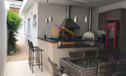 Casa de alto padrão em condomínio com 3 quartos no Jardim Primavera, Nova Odessa-SP: 180m² - Imperdível!