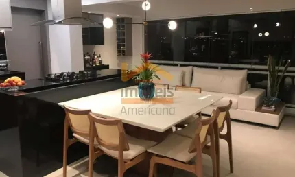 Apartamento de luxo à venda em americana-sp: 2 quartos, 2 suítes, 8 salas, 1 banheiro, 2 vagas de garagem, 121m² no jardim são paulo.