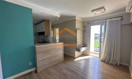 Apartamento à venda em Americana-SP, no Jardim Guanabara: 2 quartos, sala, banheiro, vaga na garagem, 49m² de área.