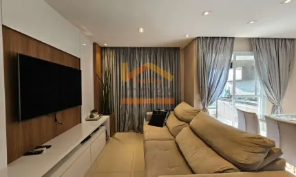 Apartamento à venda em Americana-SP, Jardim São Paulo: 3 quartos, 1 suíte, 2 salas, 1 banheiro, 2 vagas de garagem, 90m².