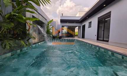 Imperdível: Casa em condomínio no Jardim Recanto das Águas, Nova Odessa-SP - 3 quartos, 3 suítes, 2 salas, 4 banheiros, 4 vagas, 204m²