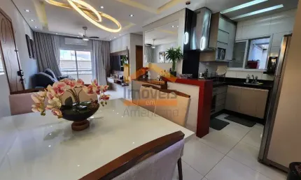 Imperdível oportunidade! apartamento à venda no bairro parque universitário em americana-sp: 2 quartos, 1 suíte, 2 salas, 2 banheiros, 1 vaga, 90m².