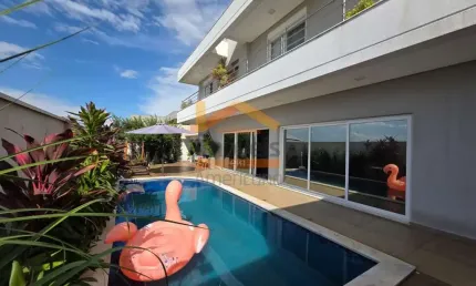 Imóvel de Luxo no Loteamento Residencial Jardim Villagio: 4 Quartos, 4 Suítes, 2 Salas, 6 Banheiros, 4 Vagas, 430,36m²