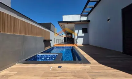 Casa de alto padrão em condomínio no Engenho Velho, Nova Odessa-SP: 3 quartos, 3 suítes, 2 salas, 4 banheiros, 4 vagas, 171,73 m².